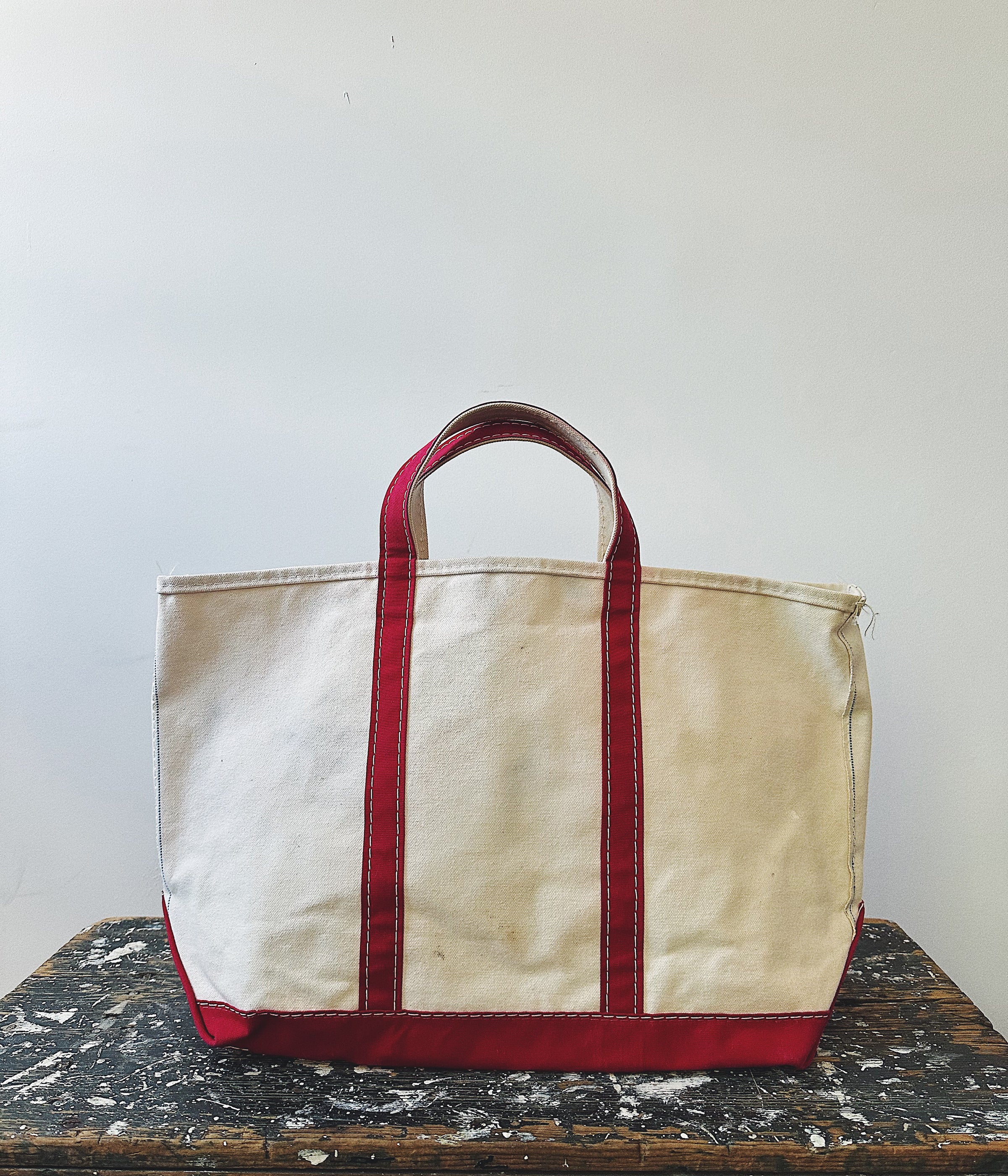 Vintage L.L.Bean Boat and Tote – Wooden Sleepers