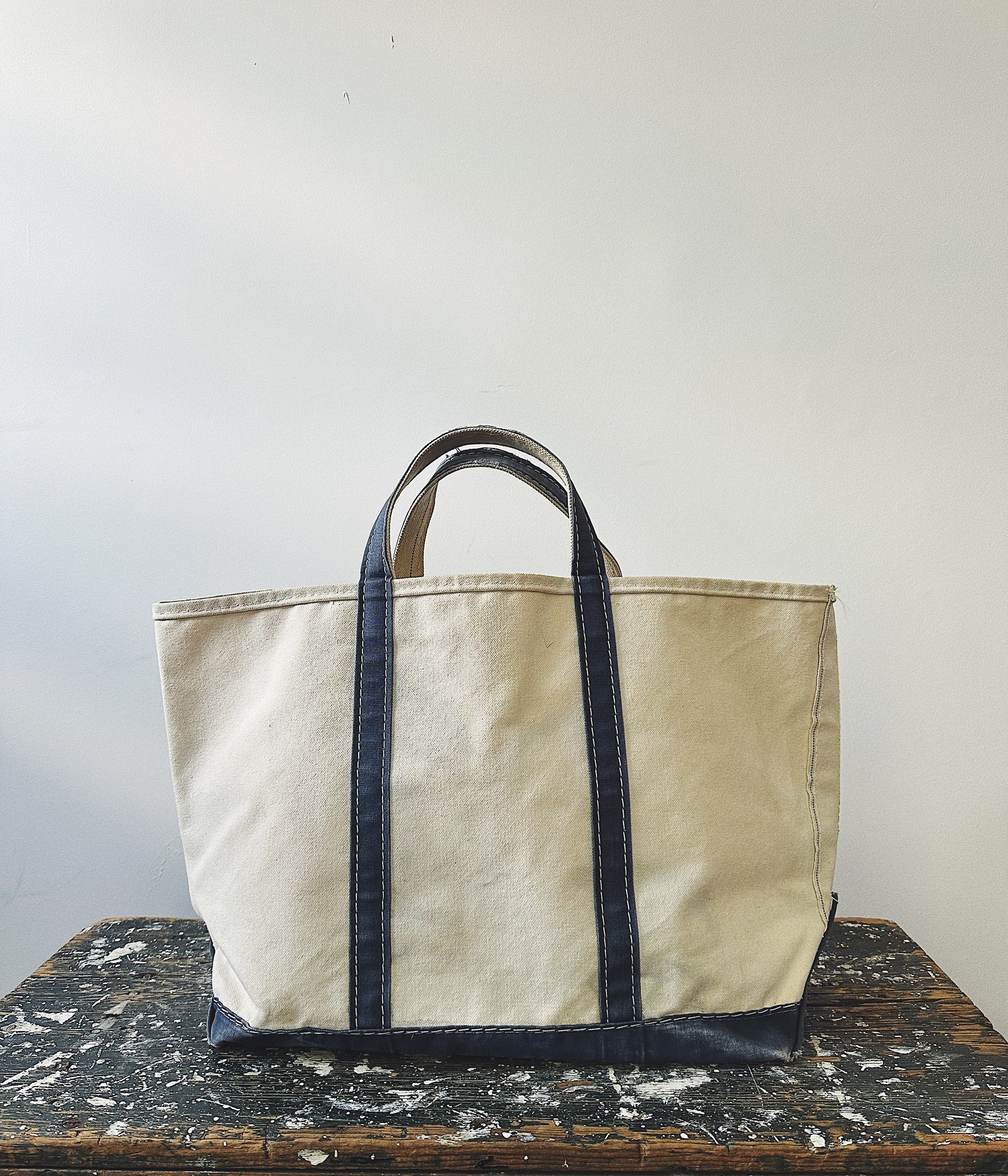 バッグ 00s Vintage LL BEAN Solid Boat & Tote L Vintage L.L.Bean Boat and Tote – Wooden Sleepers