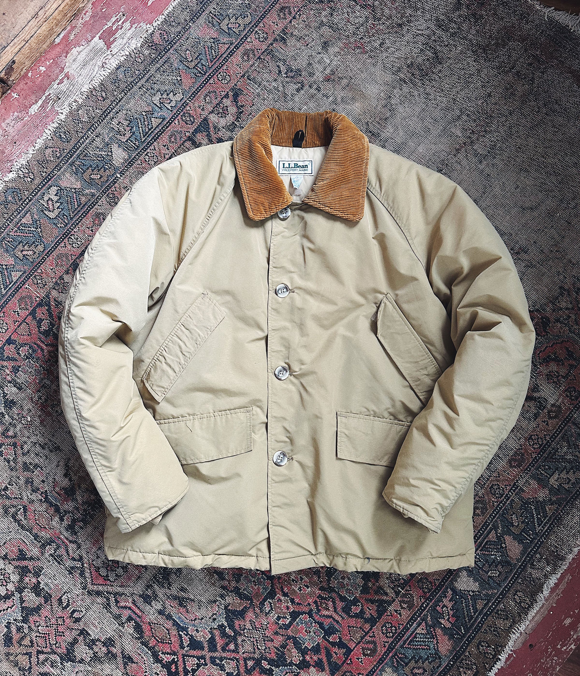 Vintage 1980s L.L.Bean Down Mackinaw Jacket – XL – Wooden Sleepers