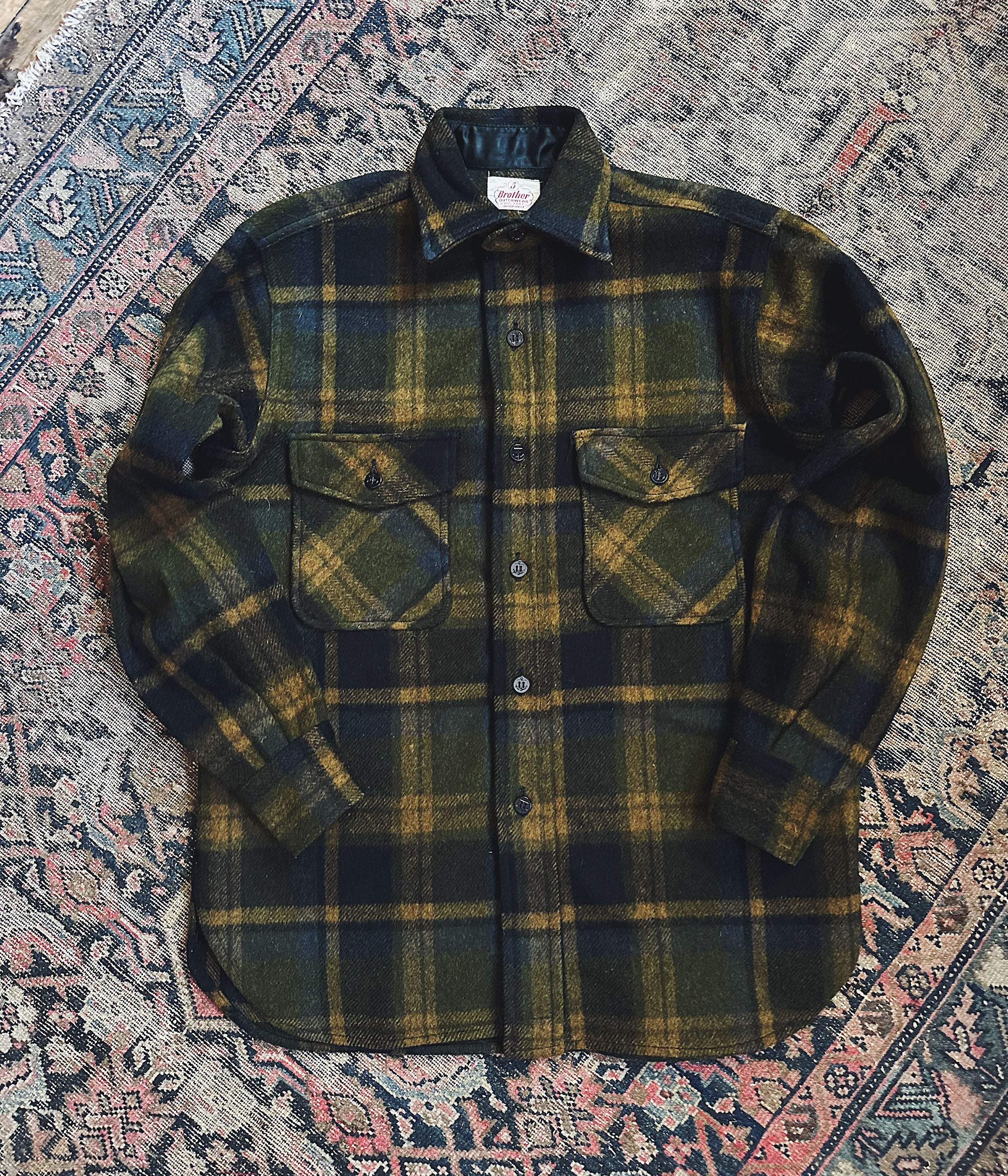 ジャケット・アウター FIVE BROTHER CPO WOOL JACKET size: L Vintage Five Brother CPO Jacket – Large – Wooden Sleepers