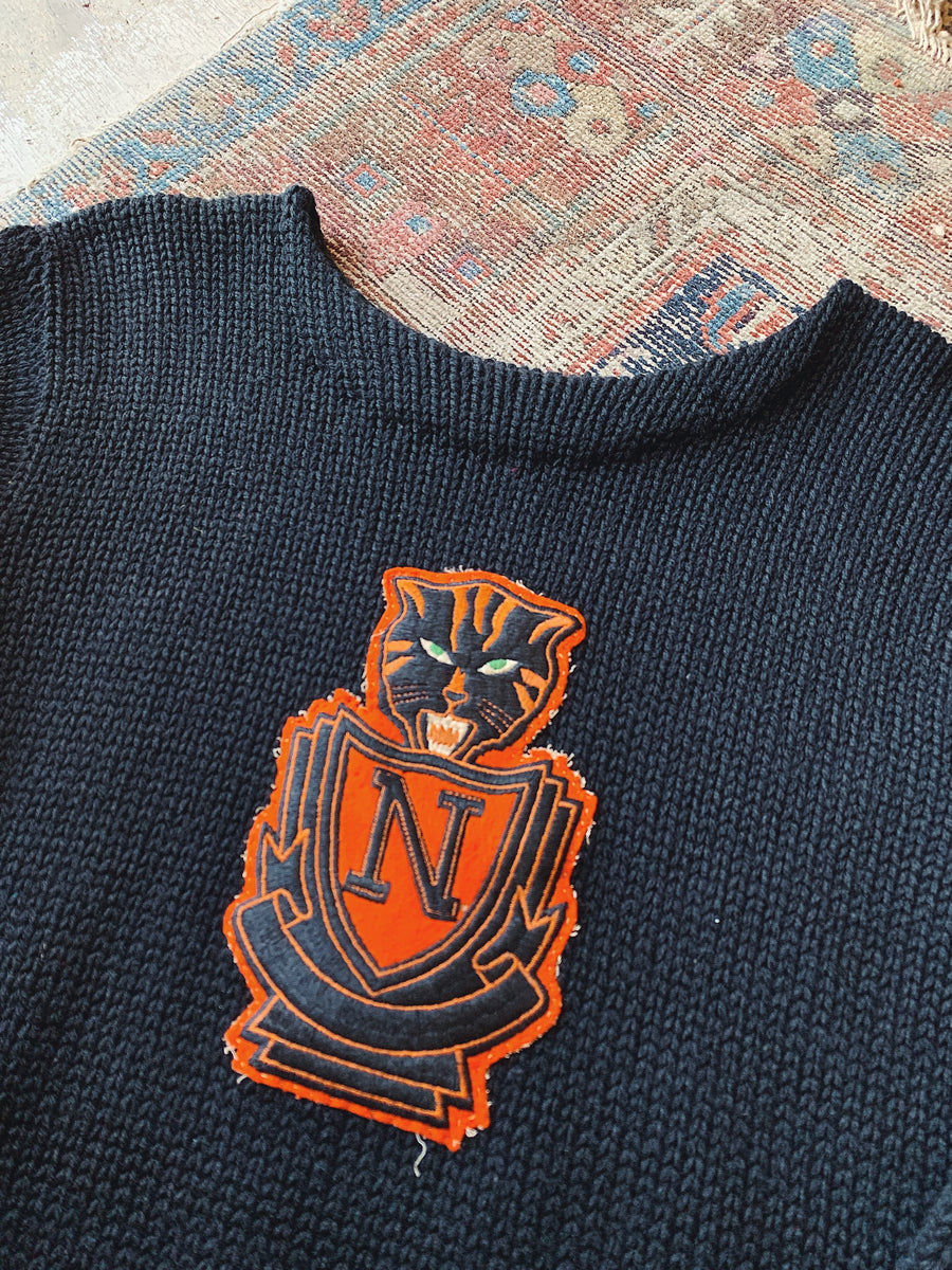 Vintage Indian Brand Varsity Sweater - Size Small