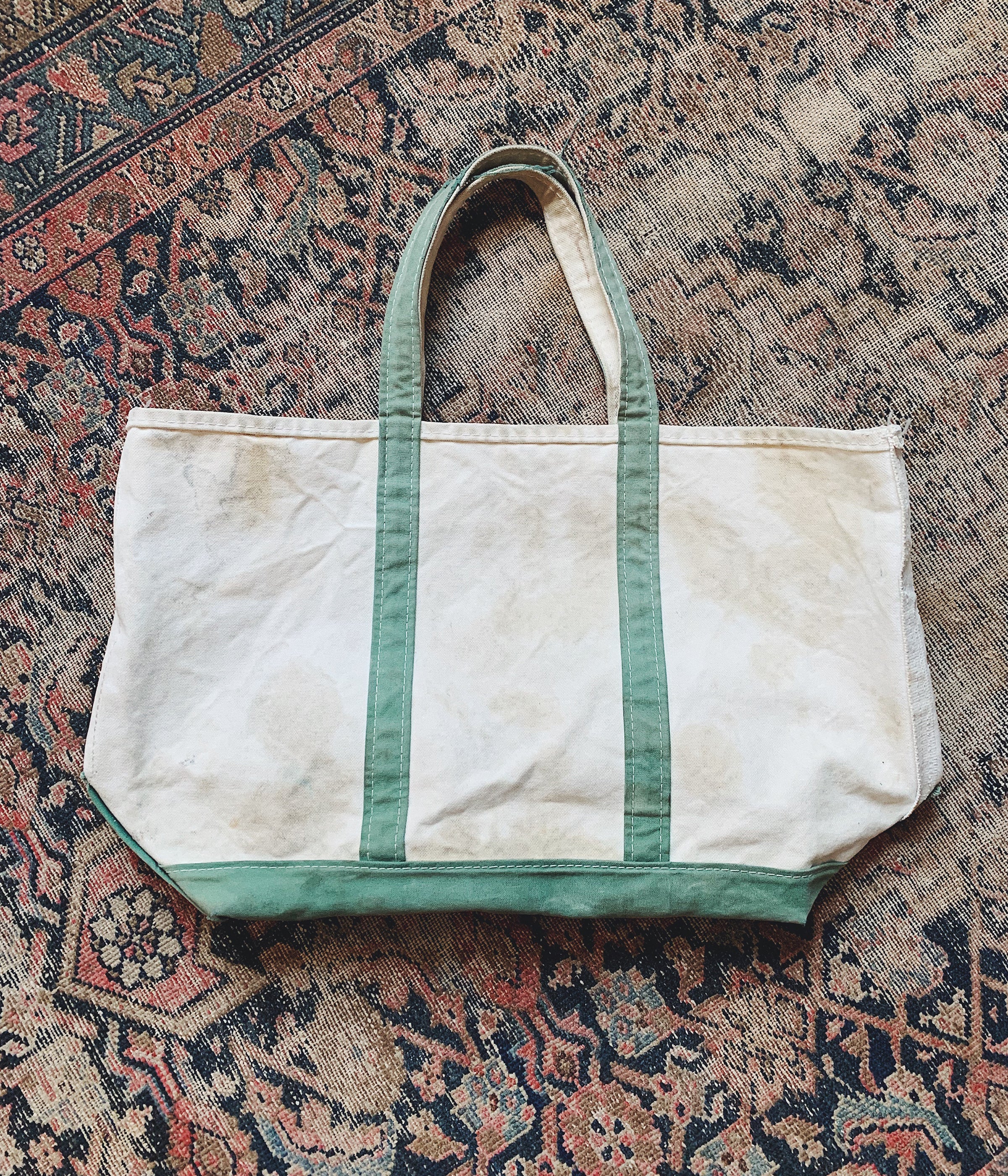 Vintage L.L. Bean Boat and Tote – Wooden Sleepers
