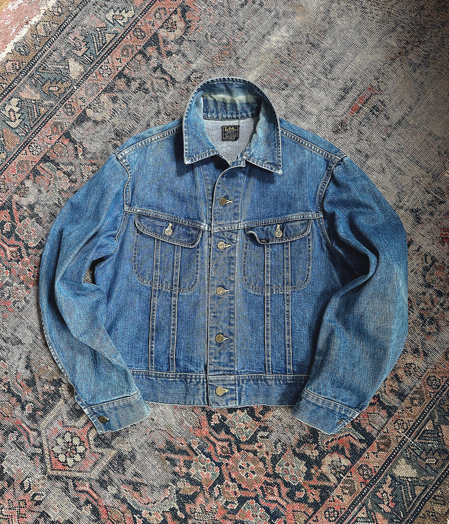 Vintage 1960s Lee 101-J Denim Jacket – Medium – Wooden Sleepers