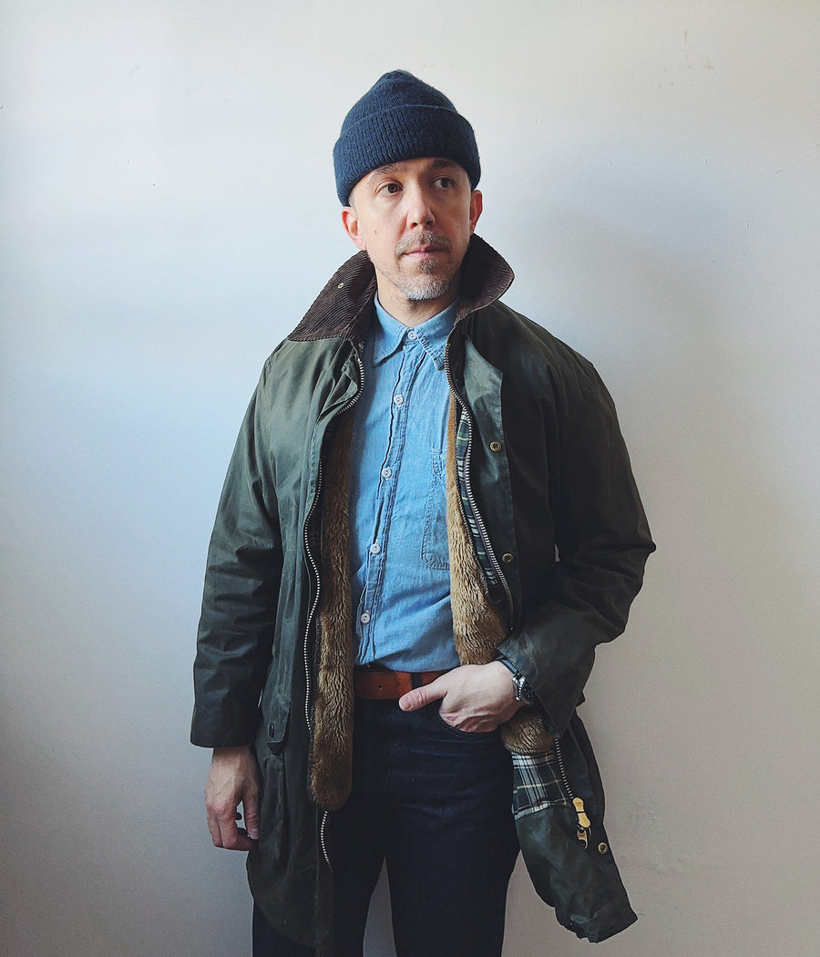 Vintage Barbour Border Jacket Liner โ Wooden Sleepers