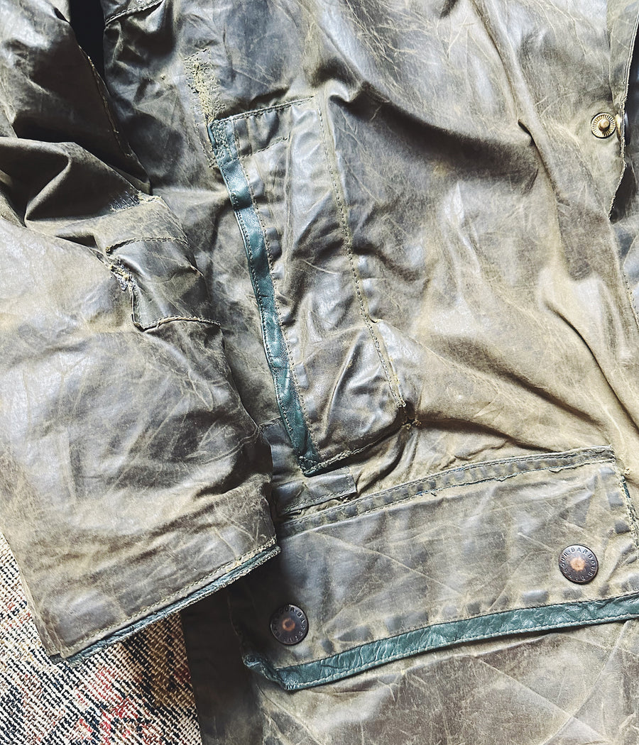 Vintage Barbour Border Waxed Jacket