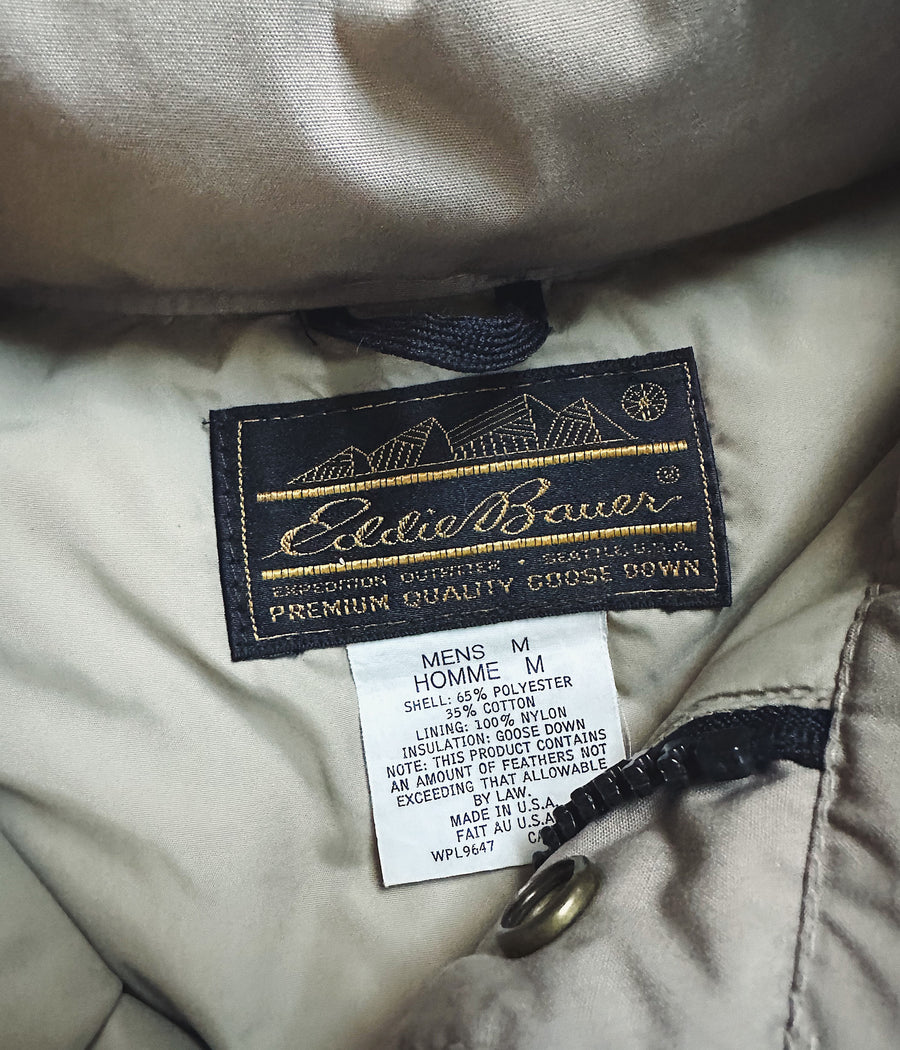 Vintage Eddie Bauer Down Parka – Medium – Wooden Sleepers