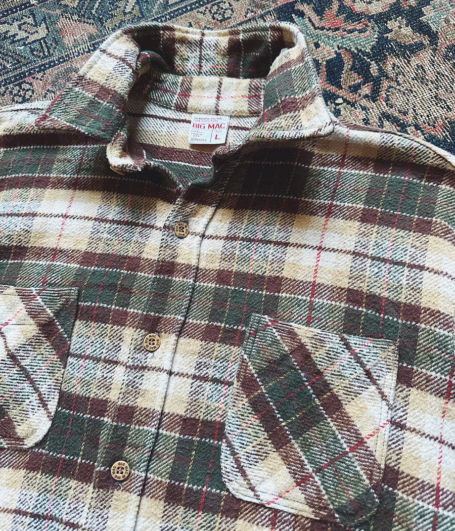 Vintage Big Mac Flannel Shirt