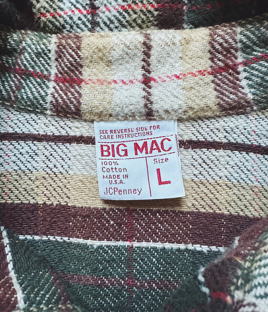 Vintage Big Mac Flannel Shirt