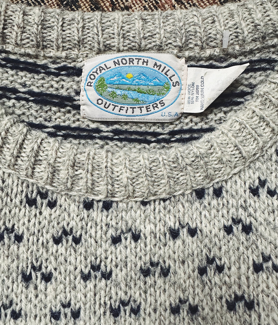 Vintage Royal North Mills Sweater