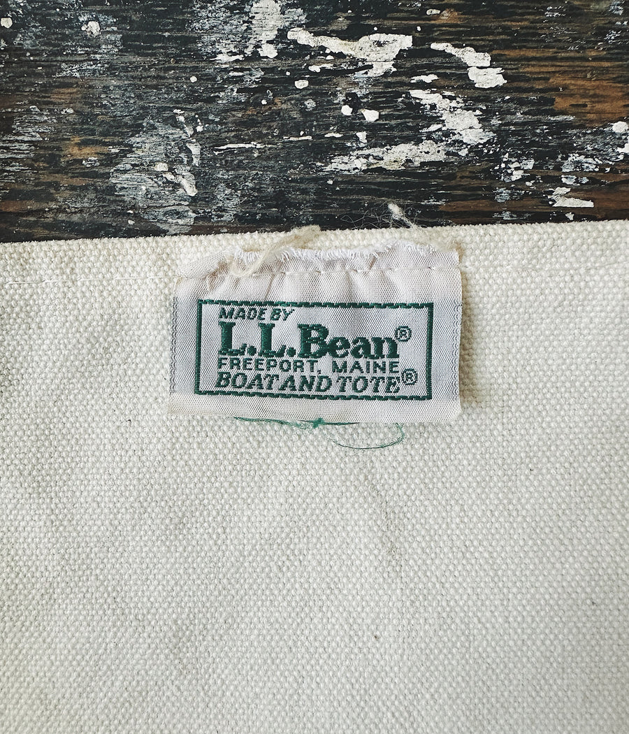 Vintage L.L.Bean Boat and Tote
