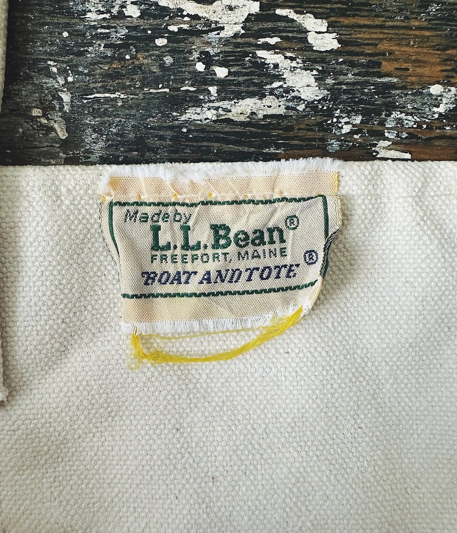 Vintage L.L.Bean Boat and Tote