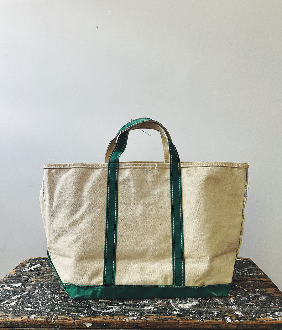 Vintage L.L. Bean Boat and Tote