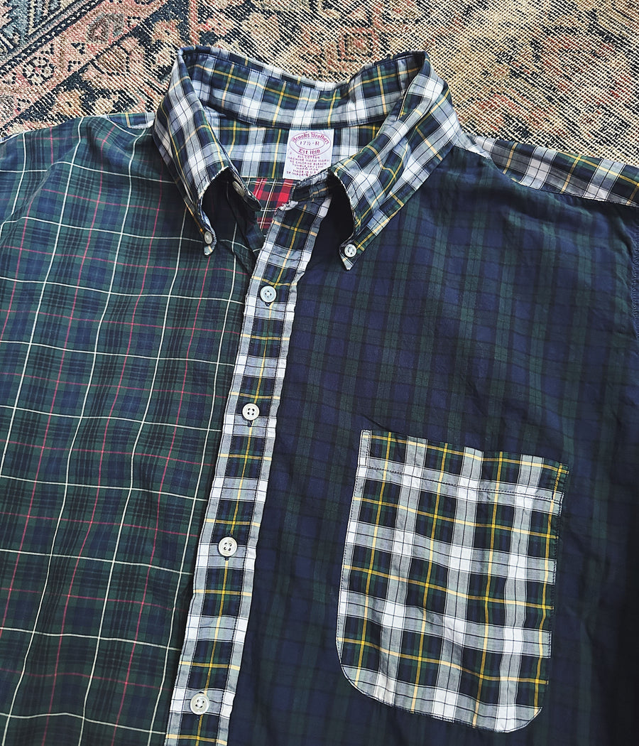 Vintage Brooks Brothers Fun Tartan Shirt – Large/XL