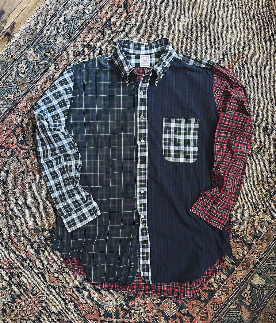 Vintage Brooks Brothers Fun Tartan Shirt – Large/XL