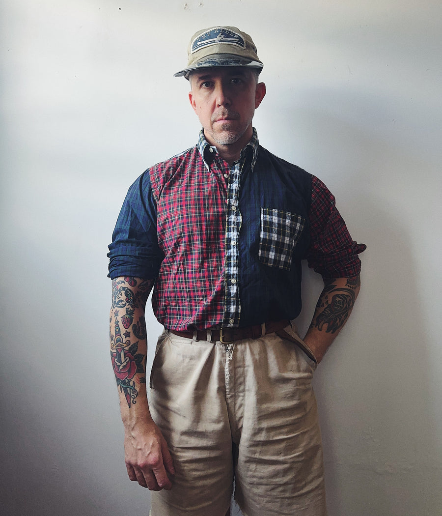 Vintage Brooks Brothers Fun Tartan Shirt – Medium