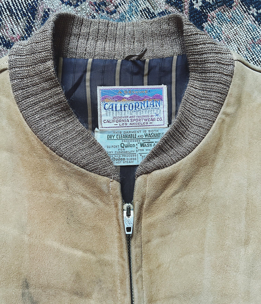 Vintage Californian Suede Jacket