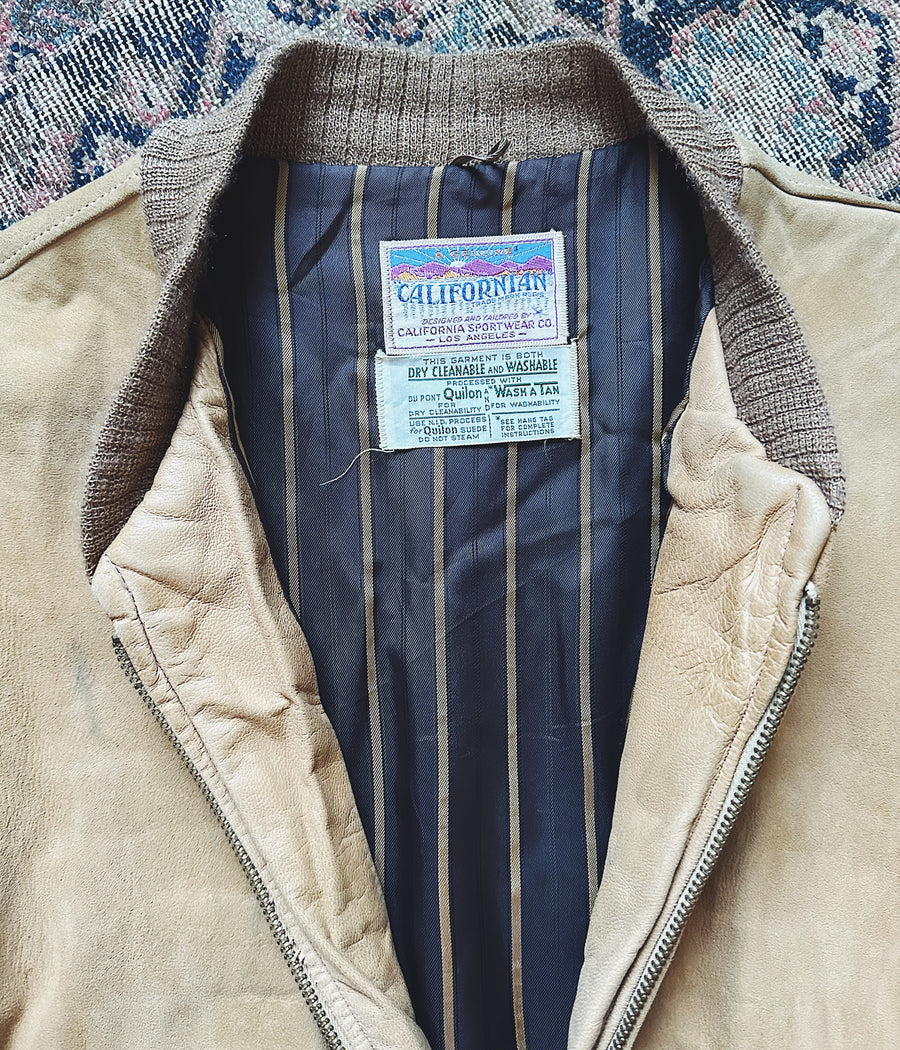 Vintage Californian Suede Jacket