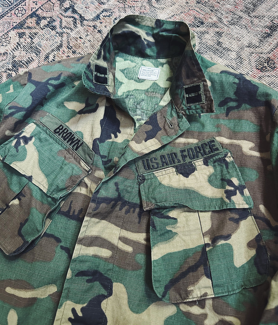 Vintage ERDL Camo Jungle Jacket – Medium