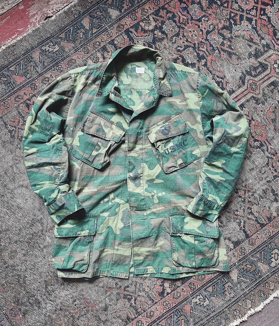 Vintage Military Camo Jungle Jacket