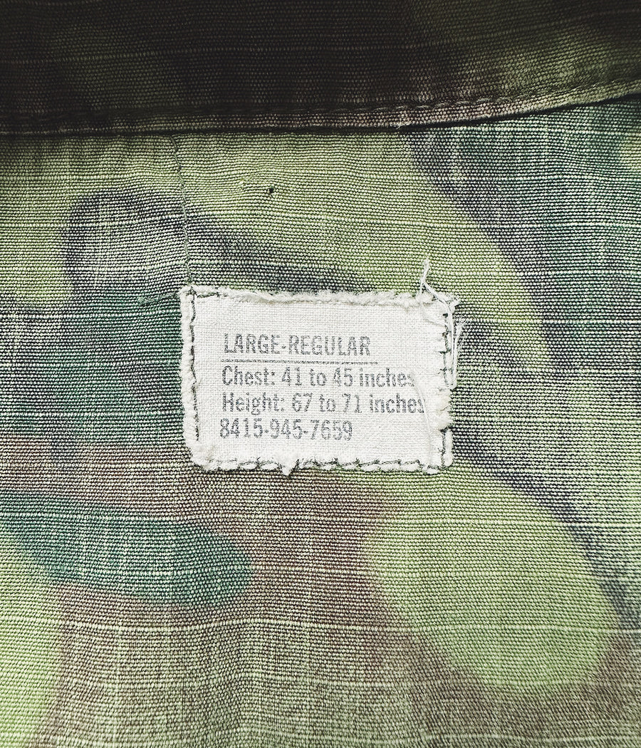 Vintage Military Camo Jungle Jacket