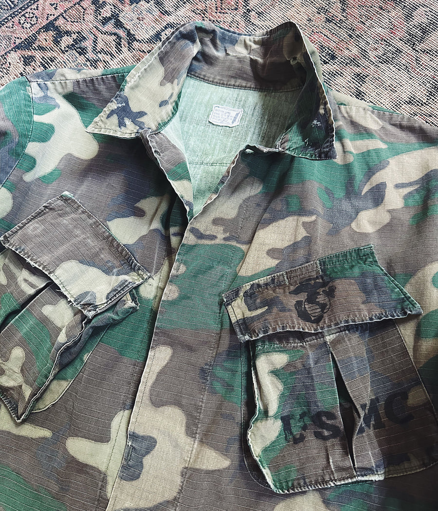 Vintage ERDL Camo Jungle Jacket – Large