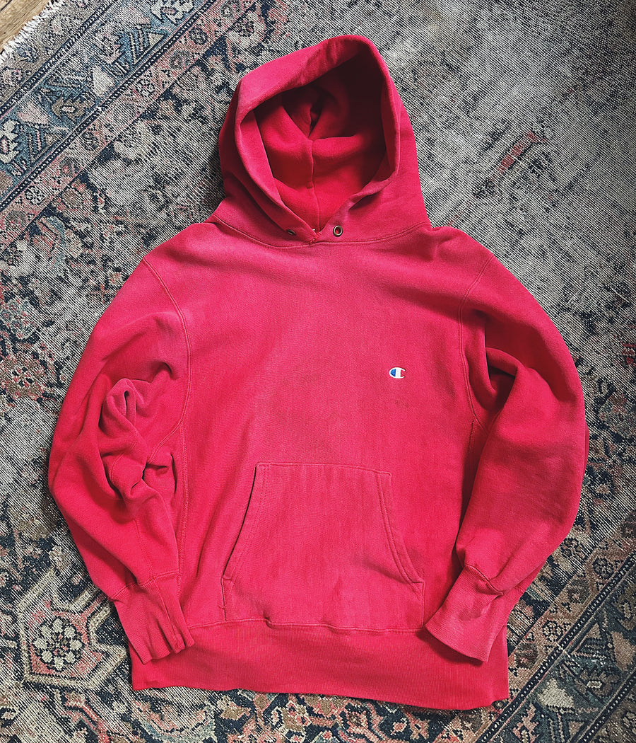 Vintage Champion Reverse Weave Hoodie – Medium