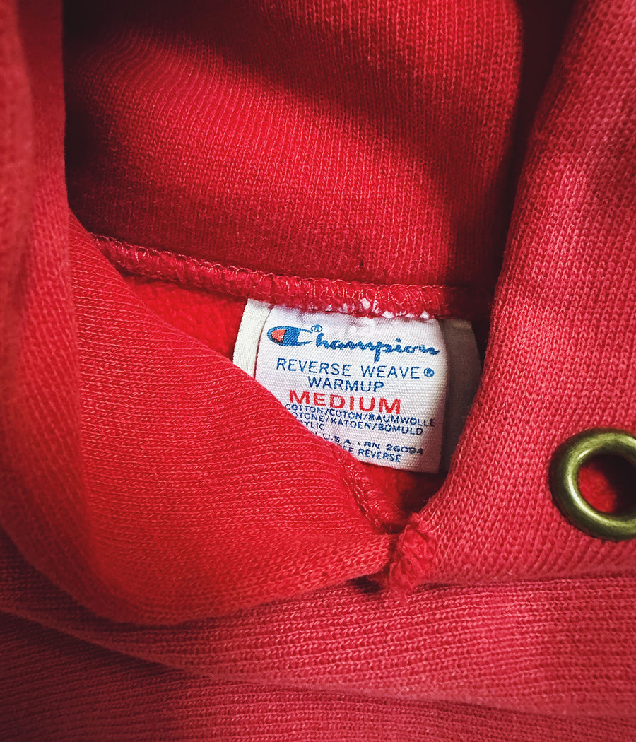 Vintage Champion Reverse Weave Hoodie – Medium