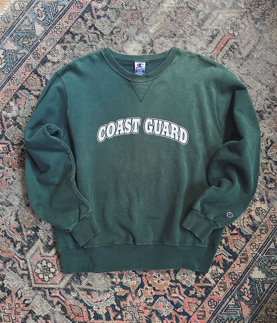 Vintage Coast Guard Champion Reverse Weave Sweatshirt – Large