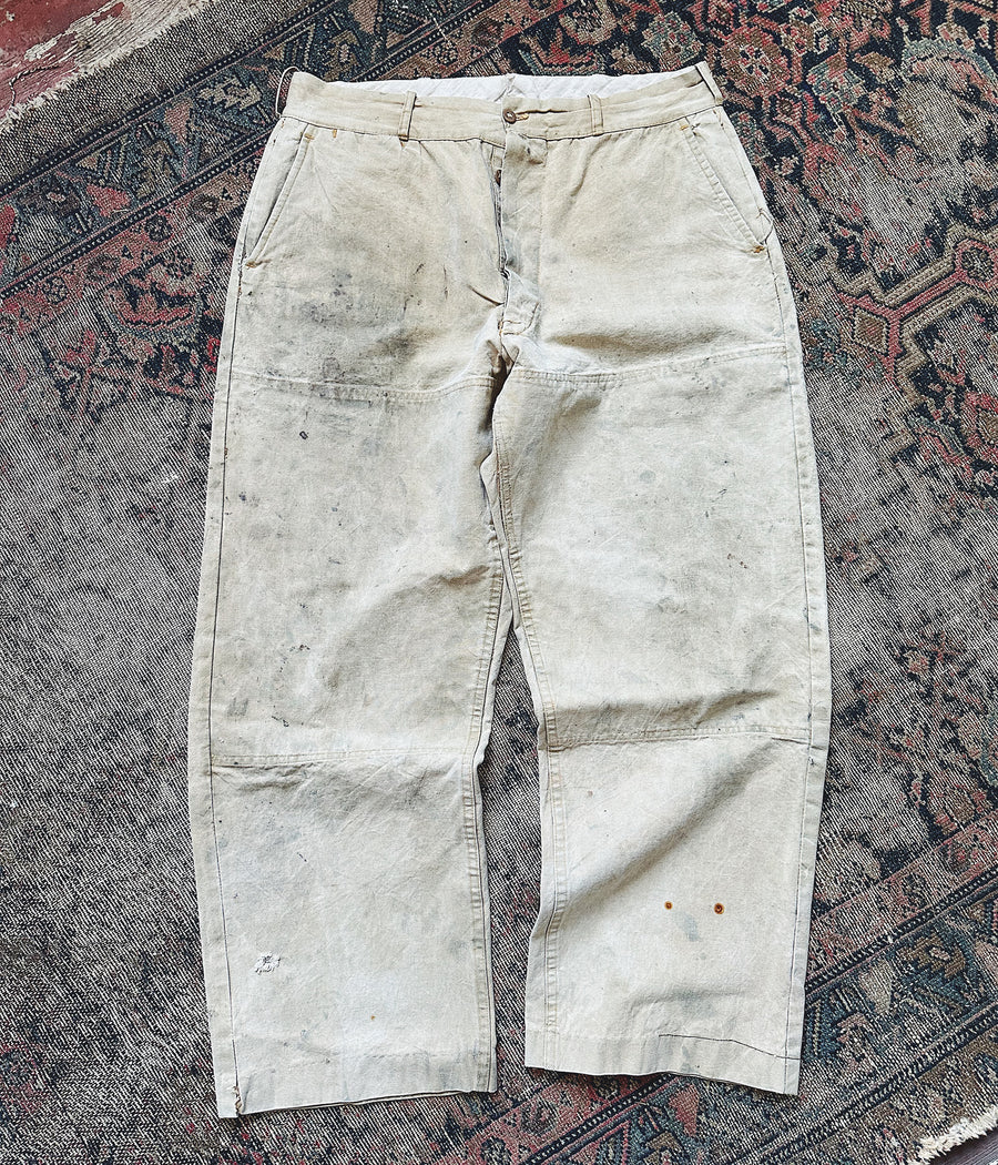 Vintage Double Knee Khaki Pants