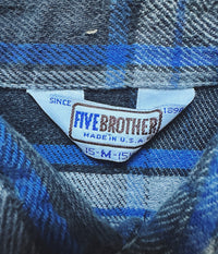 Vintage Five Brother Flannel Shirt – Wooden Sleepers Vintage Five Brother Flannel Shirt – Wooden Sleepers
