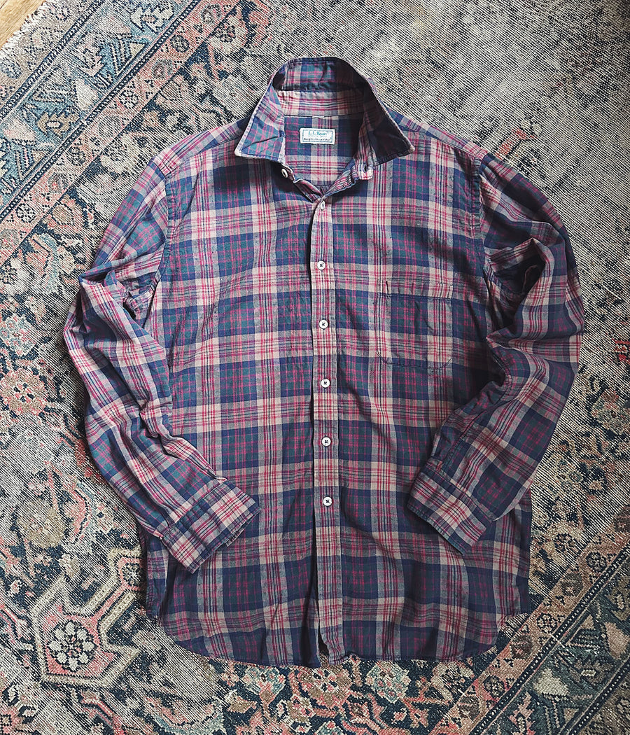 Vintage L.L.Bean Flannel Shirt – Large
