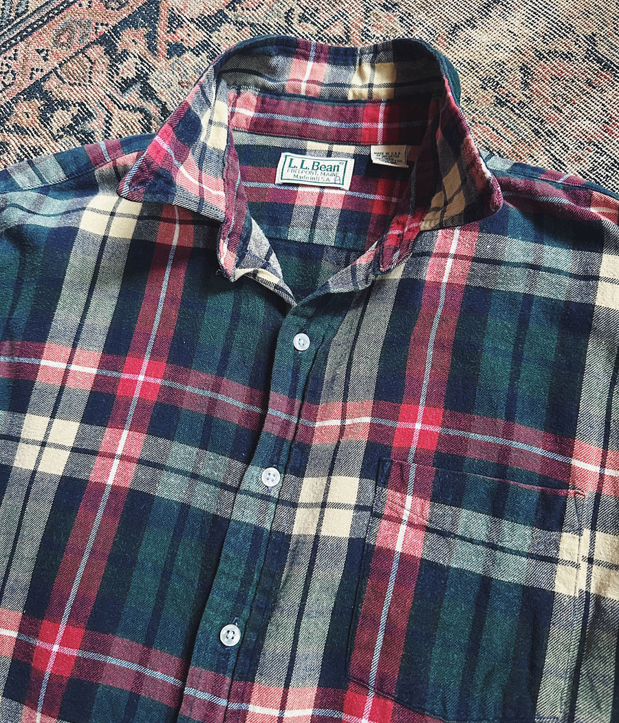 Vintage L.L.Bean Flannel Shirt – Large