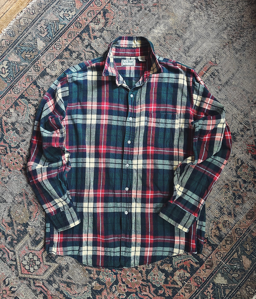 Vintage L.L.Bean Flannel Shirt – Large