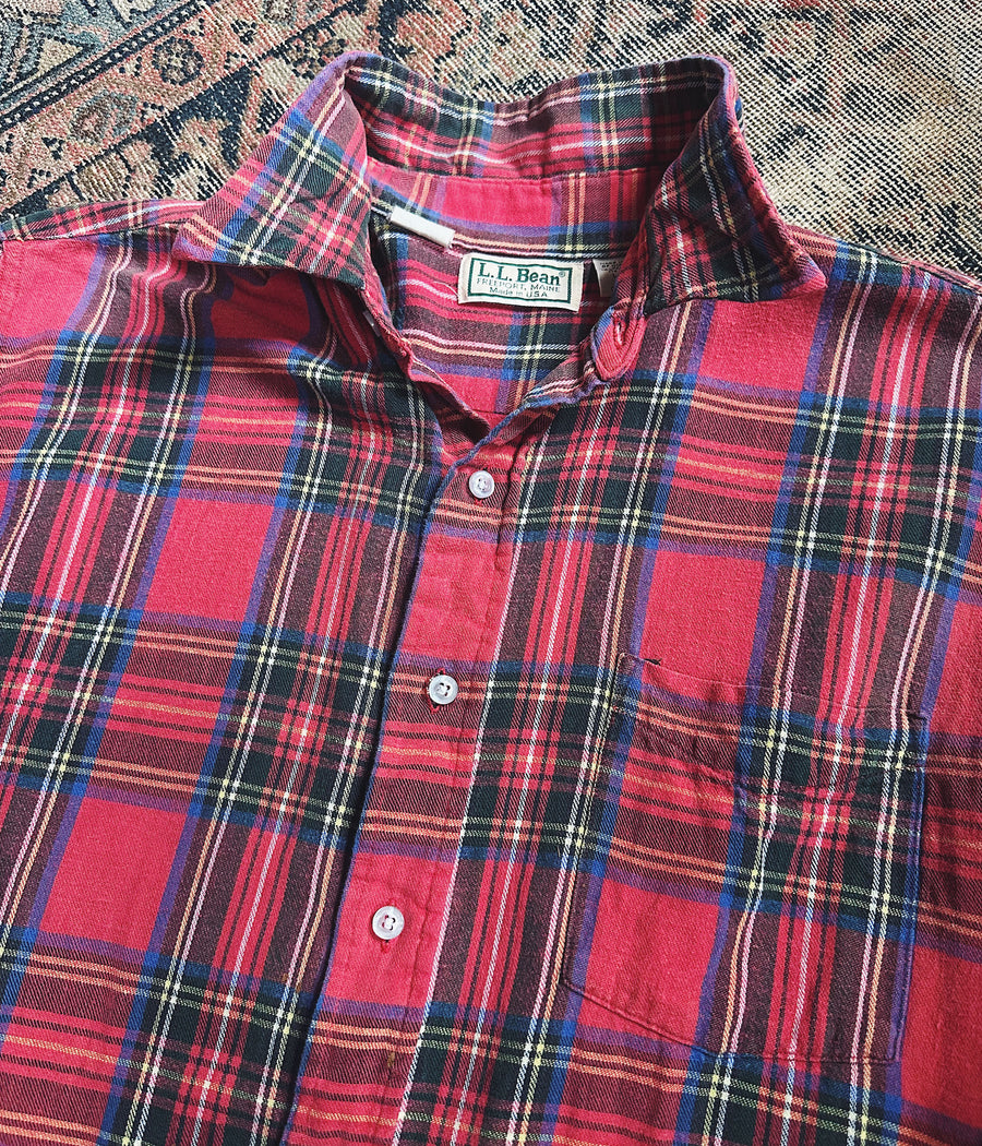 Vintage L.L.Bean Flannel Shirt – Large