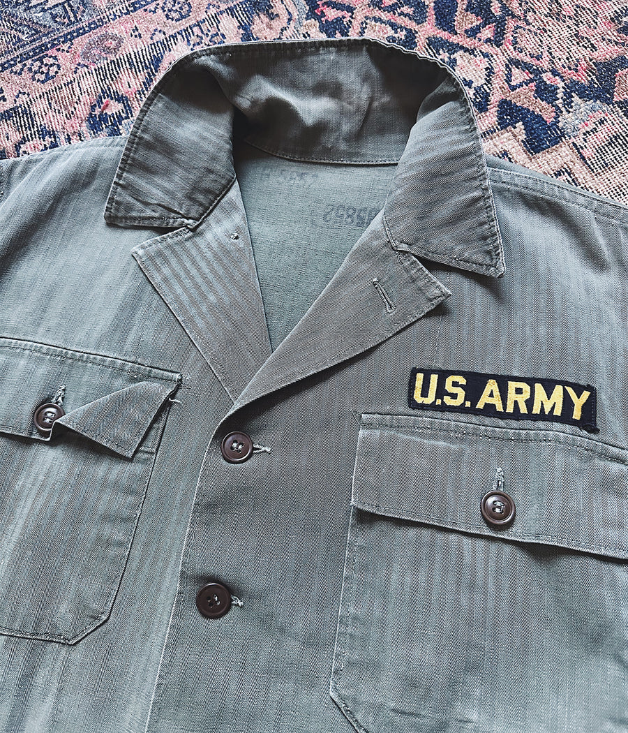 Vintage HBT Military Shirt