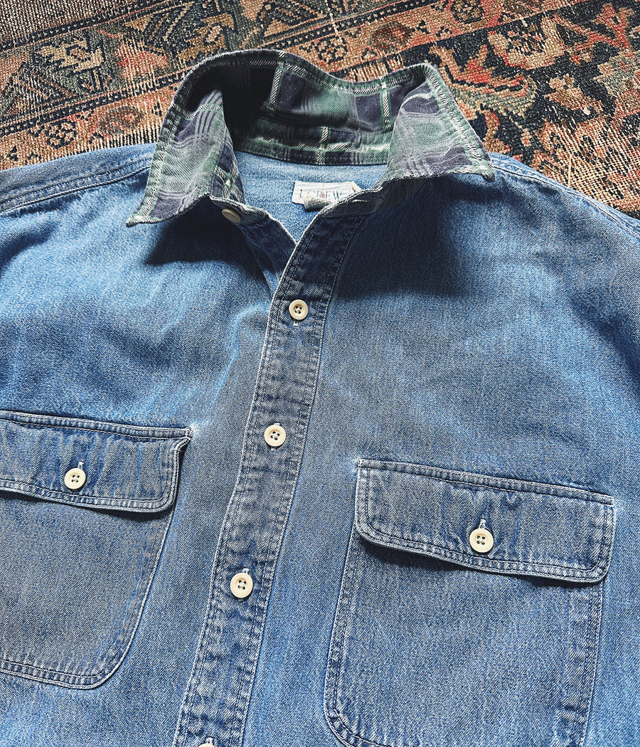 Vintage J. Crew Denim Shirt