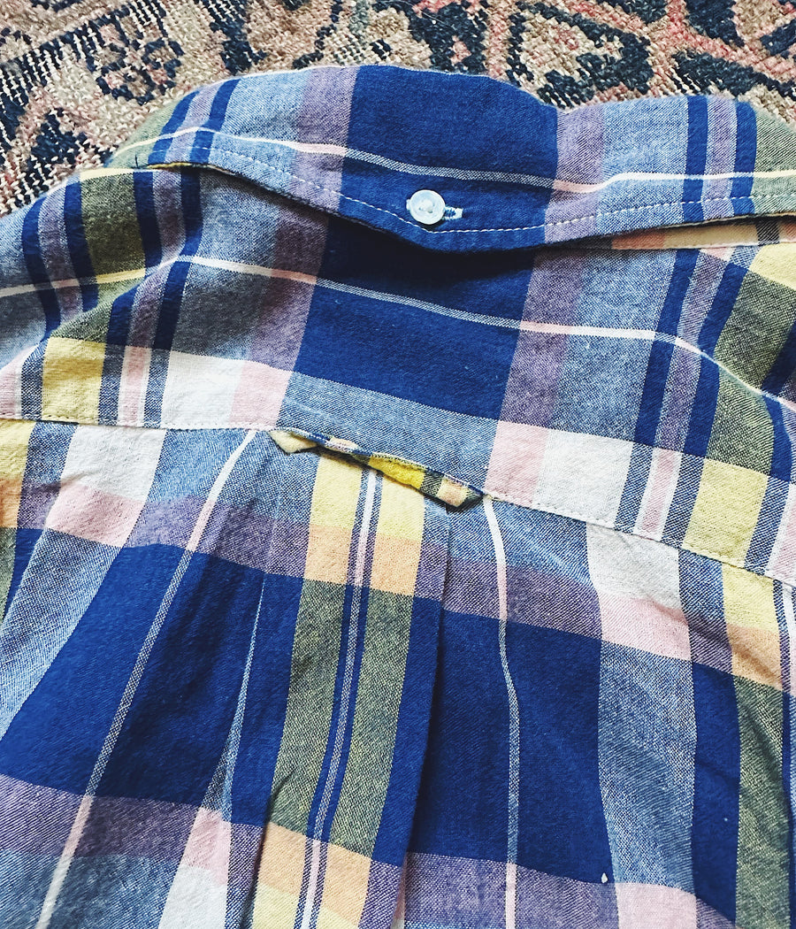 J. Press Madras Popover Shirt