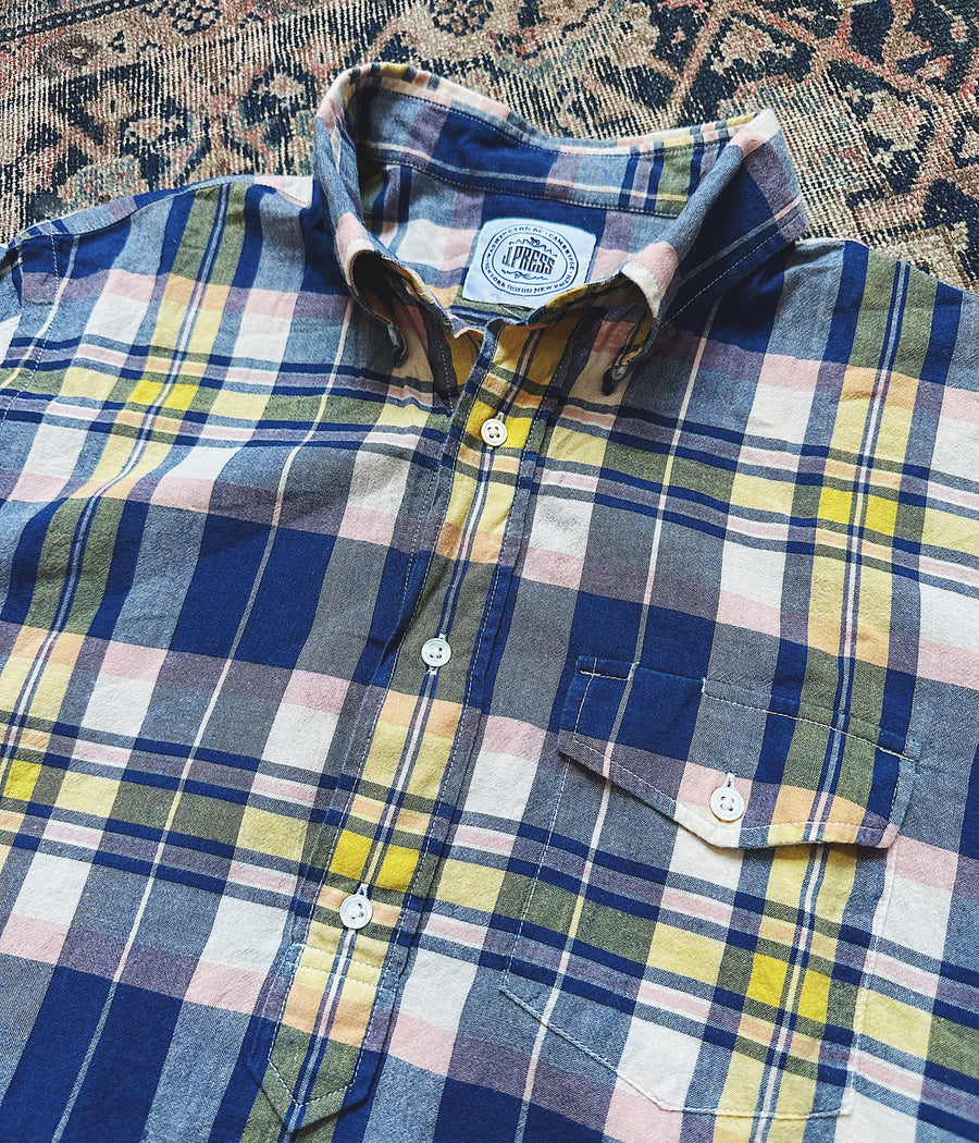 J. Press Madras Popover Shirt