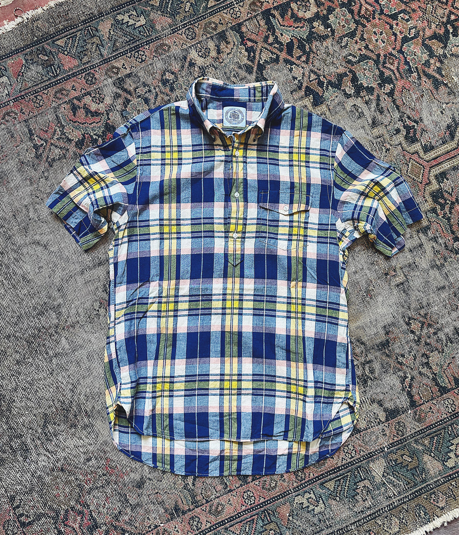 J. Press Madras Popover Shirt