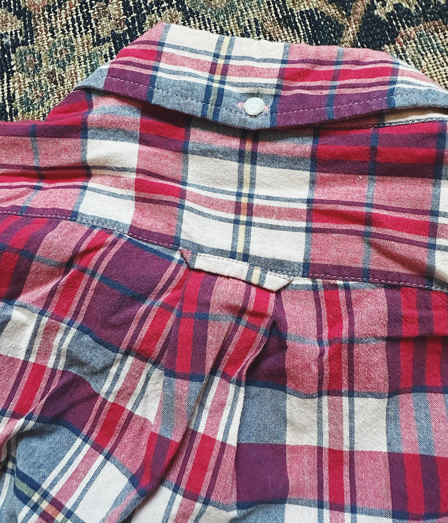 J. Press Madras Popover Shirt