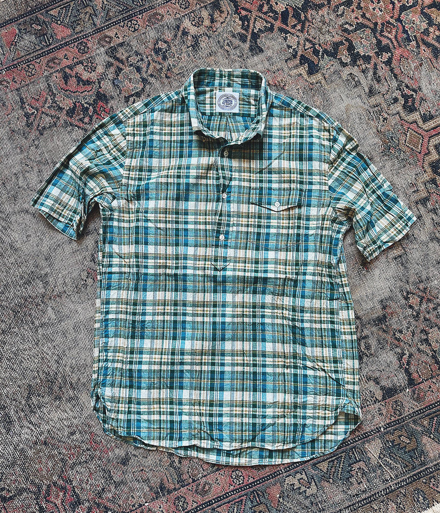 J. Press Madras Popover Shirt