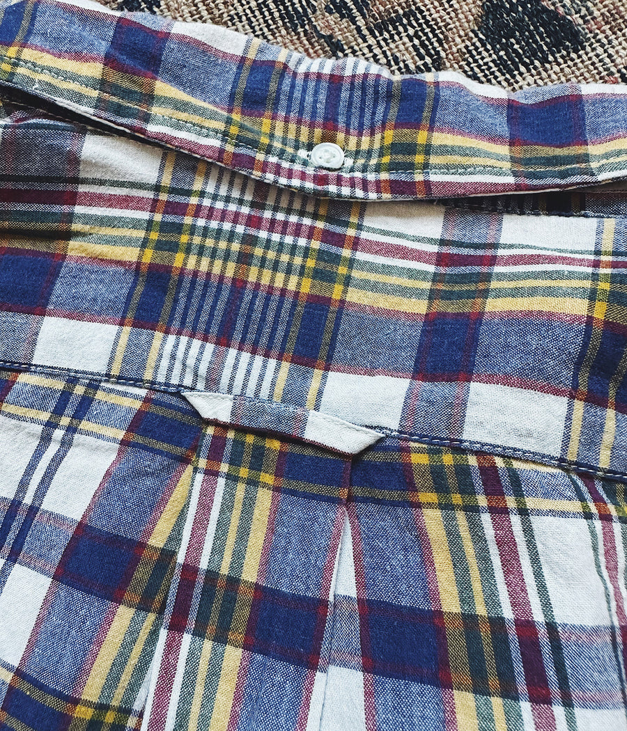 J. Press Madras Popover Shirt