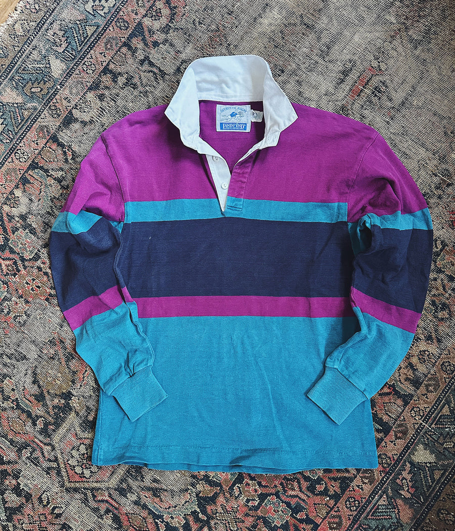 Vintage Lands' End Rugby Shirt – Medium