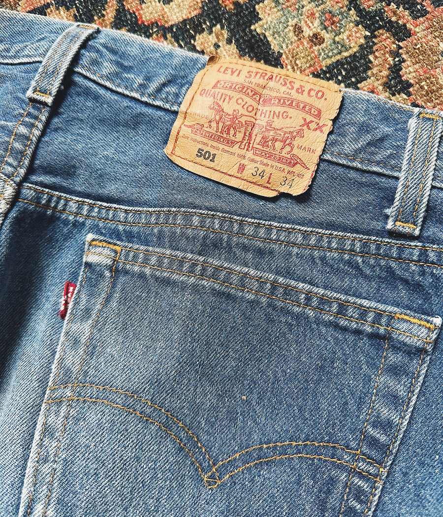Vintage Levi's 501 Jeans - 33 x 32.5