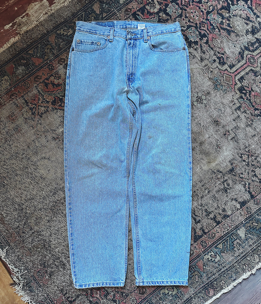 Vintage Levi s 550 Jeans 33x29 Wooden Sleepers