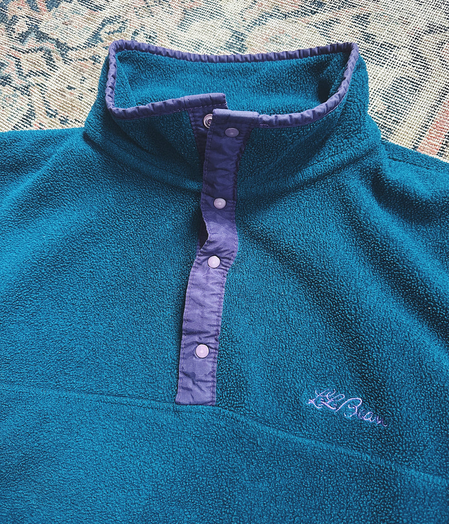 Vintage L.L.Bean Pullover Fleece – Medium