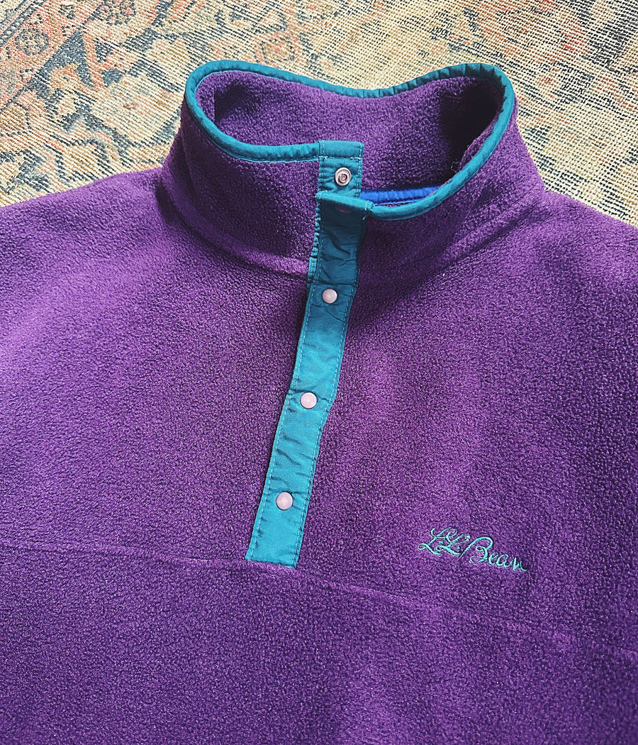Vintage L.L.Bean Pullover Fleece – Medium