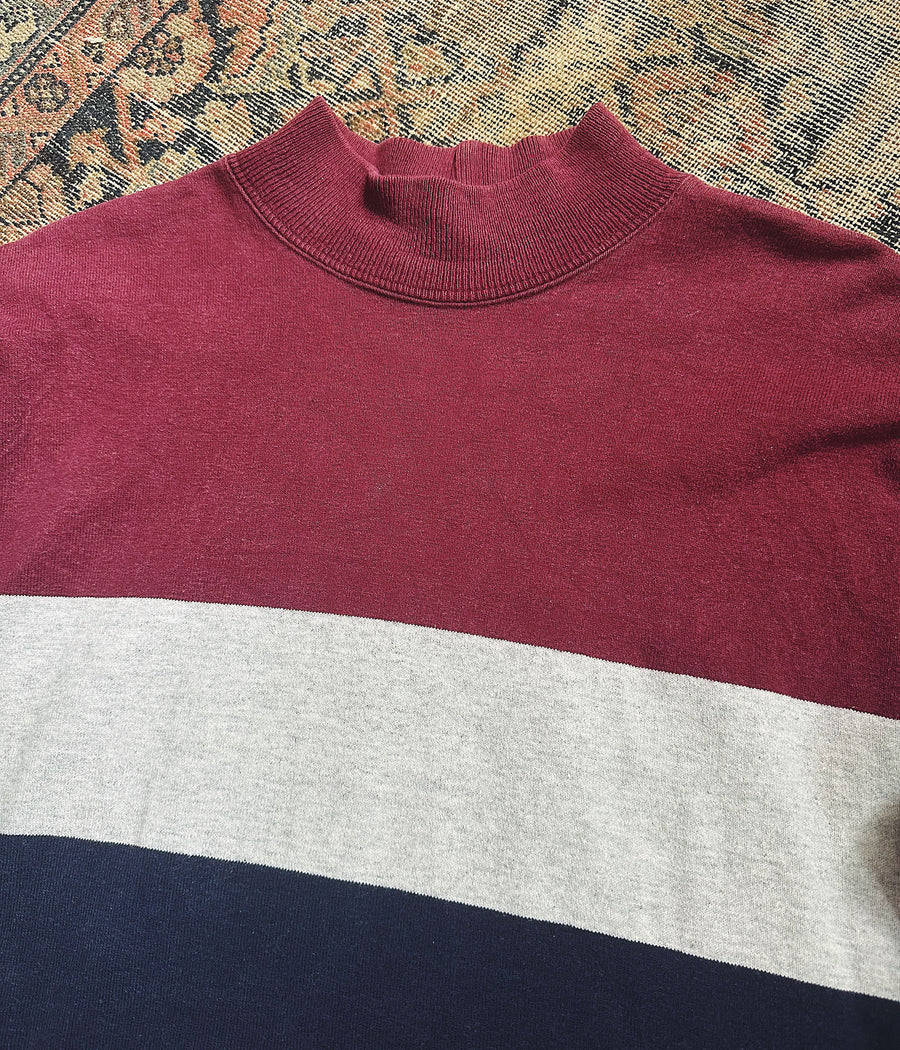 Vintage L.L.Bean Mock Neck Shirt – Large