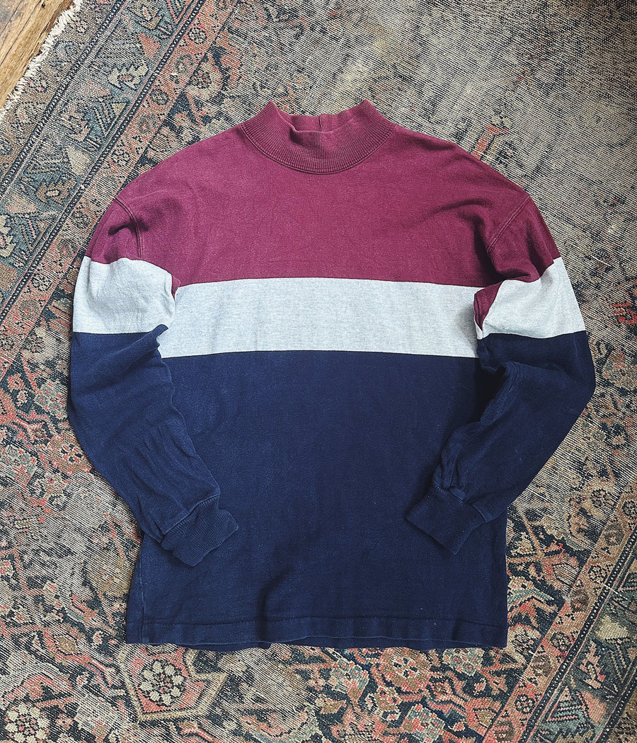 Vintage L.L.Bean Mock Neck Shirt – Large
