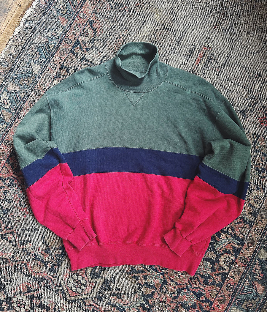Vintage L.L.Bean Turtle Neck Sweatshirt – XL